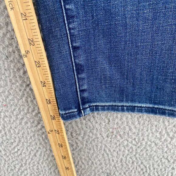 Chicos Jeans Womens 2 US 12 Blue So Slimming Girlfriend Ankle Medium Wash Denim - Picture 9 of 11